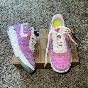 Nike Air Force 1 Crater Flyknit Women's 6 Shoes DC7273-500
